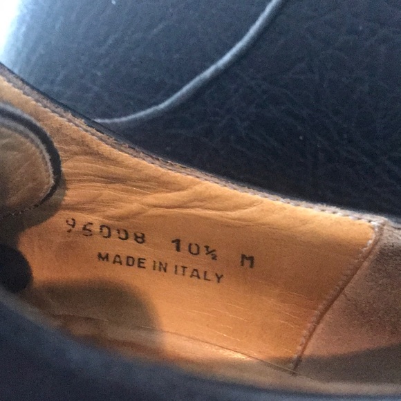 Joseph Abbot Black Shoes Size 10.5 - Picture 7 of 8